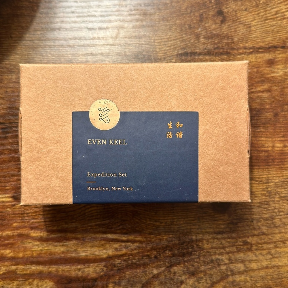 Even Keel Expedition set bath cubes